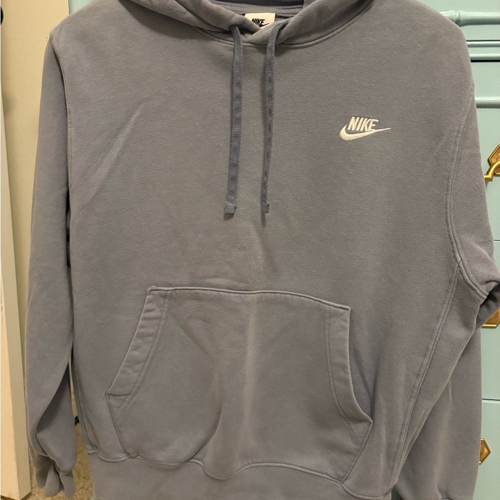 Nike Men's Gray Hoodie